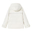 Reflective striped bread down jacket