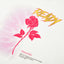 Half High Collar Floral Long Sleeved T-Shirt
