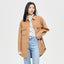 Girl's Shirt Style Short Coat