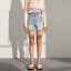 Tassel Diamond Denim Shorts