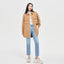 Girl's Shirt Style Short Coat