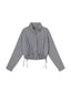 80's Gingham Cropped Jacket - Urlazh New York
