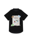 Black 'Scrapbook' Tee - Urlazh New York