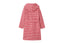 Red Houndstooth Hooded Wool Coat - Urlazh New York