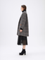 Black Tulle Pleated Midi Skirt - Urlazh New York