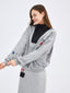 Gray 'Bowling' Quarter-Zip Sweatshirt - Urlazh New York
