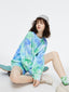 Asymmetrical Tie Dye Sweatshirt