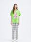 Green Bunny Printed T-shirt - Urlazh New York