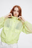 Green 1986 Semi-sheer Light Jacket - Urlazh New York