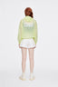 Green 1986 Semi-sheer Light Jacket - Urlazh New York