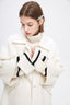 Embellished Cashmere Coat