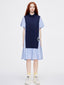 80's Paneled T-shirt Dress - Urlazh New York