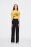 Black Logo Loose Lounge Pants - Urlazh New York