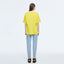 Loose Yellow Tee With Rebound Force