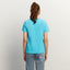 Sky Blue Bead Embroidery Tee