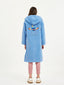Blue 'Planet' Shearling Coat - Urlazh New York