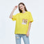 Loose Yellow Tee With Rebound Force