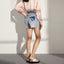 Tassel Diamond Denim Shorts