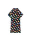 80's Multi-Phone Hoodie Dress - Urlazh New York