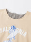 Venus Printed 2-in-1 Plaid T-shirt - Urlazh New York