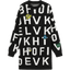 'Alphabet' Embroidery Wool Sweater